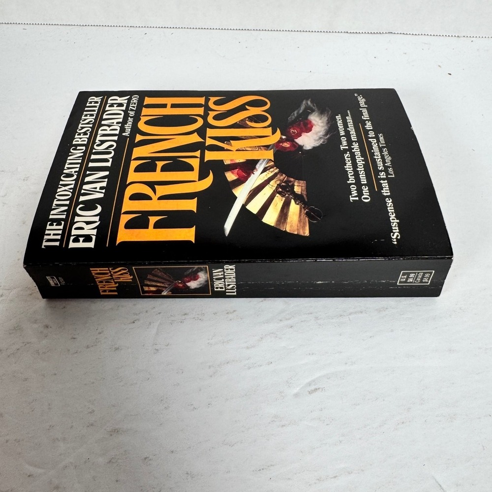 French Kiss Eric Van Lustbader 1990 Mass Market Paperback Fawcett‎ Crest - Picture 3 of 5